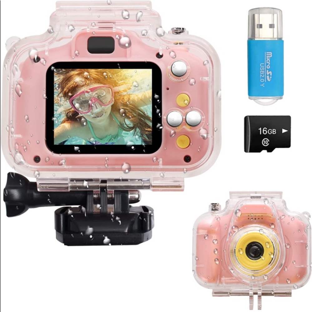 Kids digital waterproof camera
